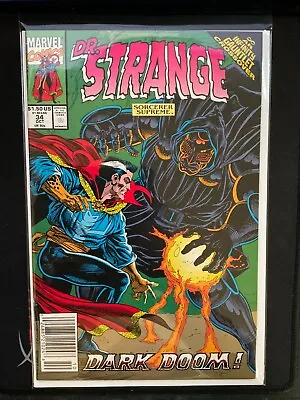 Buy Dr. Strange #34 (infinity Gauntlet, Dr. Doom, Marvel Comics 1991) • 3.40£