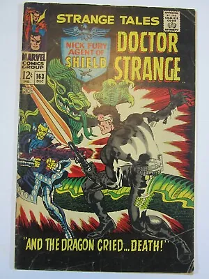 Buy Strange Tales #163 VG  Marvel Comics  Nick Fury! Dr Strange! • 7.90£