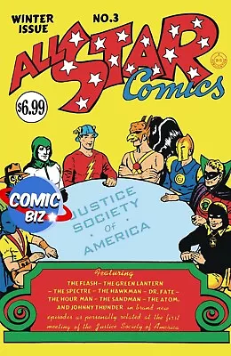 Buy All-star Comics #3 Facsimile Edition (2023) 1st Printing Hibbard Main Cover Dc • 6.80£