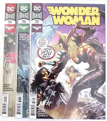 Buy Wonder Woman Lot Of 3 #755,756,757 DC Comics (2020) NM 1st Print Comic Books • 12.94£