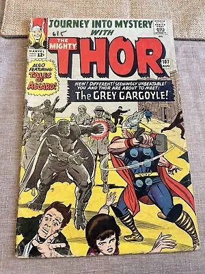 Buy Key Journey Into Mystery With Thor #107 1st App Grey Gargoyle - Silver Age 1964 • 36.16£