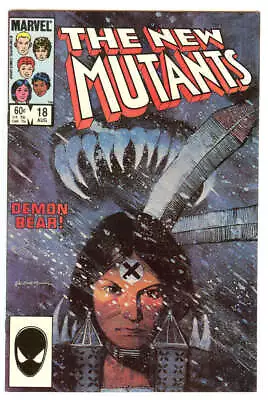 Buy New Mutants #18 9.2 // 1st Full Appearance Of Demon Bear Marvel Comics 1984 • 27.18£