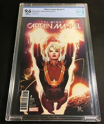 Buy Captain Marvel 1 CBCS 9.6 Variant 1:25 Paolo SIQUEIRA Rare AVENGERS SHE HULK Ms • 98.79£