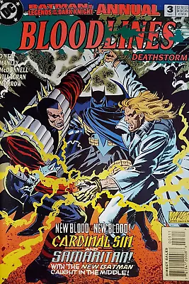 Buy Legends Of The Dark Knight Annual #3 Mike Manley Art 1st Appearance Cardinal Sin • 1.25£