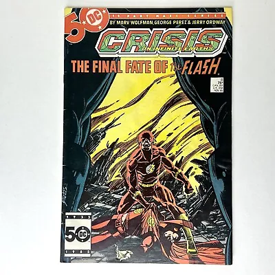 Buy 1985 Crisis On Infinite Earths #8 The Final Fate Of The Flash! DC Comic Book • 11.79£