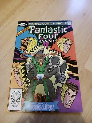 Buy Fantastic Four Annual #16. Marvel Comics. Bronze Age. Steve Ditko. 1981. • 1.79£