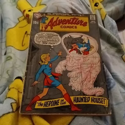 Buy Adventure Comics 395 Bronze Age Supergirl Vs Kryptonian Thought Beast DC 1970 • 12.56£