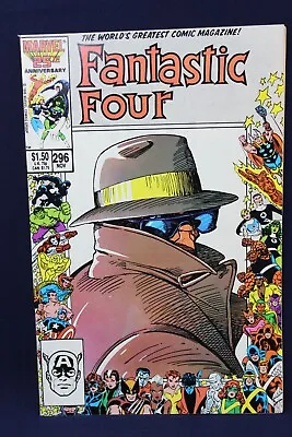 Buy Fantastic Four #296 Homecoming 25th Anniversary Thing Cover 1986 Marvel VG- • 2.92£