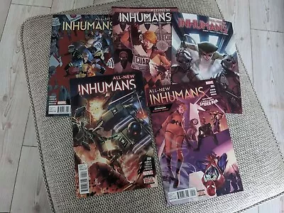 Buy All New Inhumans #s 1 To 5 Marvel Comics • 9.99£