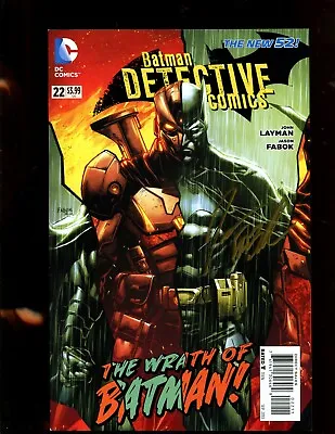 Buy Batman Detective Comics #22 (9.2) Signed By Fabok! • 15.77£