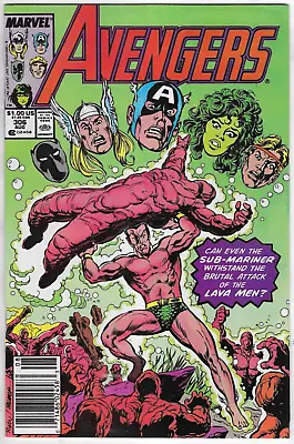 Buy Avengers Comic 306 Copper Age First Print 1989 John Byrne Ryan Palmer Morelli • 7.11£