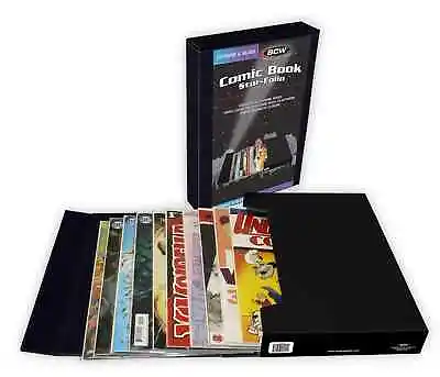 Buy BCW Comic Book Stor-Folio 1.5 Inch Storage Portfolio Box Carrying Case - BLACK • 20.24£