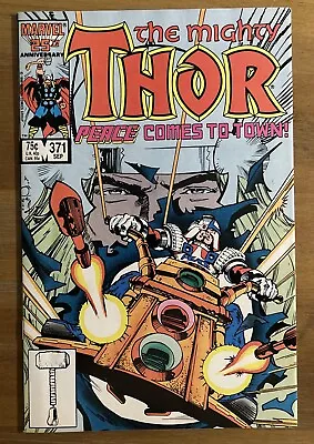Buy 🔥The Mighty Thor #371 (1986,) NM 1st App Justice Peace Of The Time V.A. !🔥 • 11.20£