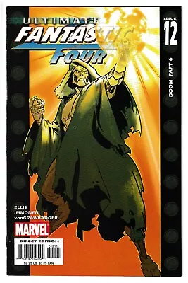 Buy Ultimate Fantastic Four #12 - Marvel 2004 - Cover By Stuart Immonen Doom: Part 6 • 5.99£