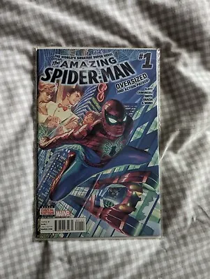 Buy The Amazing Spider-man #1 Vol.4 1st Print Dan Slott Alex Ross BAGGED&BOARDED  • 30£