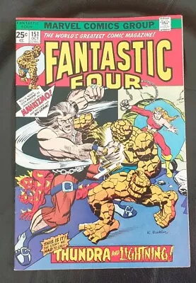 Buy Fantastic Four #151 - 1974 - (nm-/nm) - 1st Appearance Of Mahkizmo (nuclear Man) • 45£