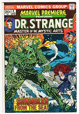 Buy Marvel Premiere #6 Fine Plus 6.5 Doctor Strange Clea Frank Brunner Art 1973 • 9.63£