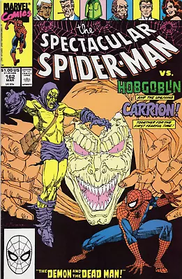 Buy The Spectacular Spider-man #162 1990 VF • 4.74£