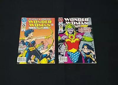 Buy Wonder Woman 69 & 70 Newsstand Brian Bolland Covers High Grade • 31.59£