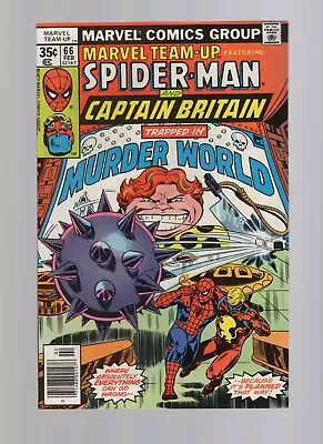 Buy Marvel Team-Up #66 - 2nd US Appearance Captain Britain - High Grade Minus • 31.97£