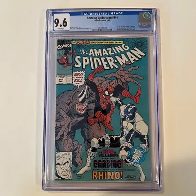 Buy Amazing Spider-Man #344 CGC 9.6 WP 4334385005 - 1st Appearance Of Cletus Kasady • 63.96£