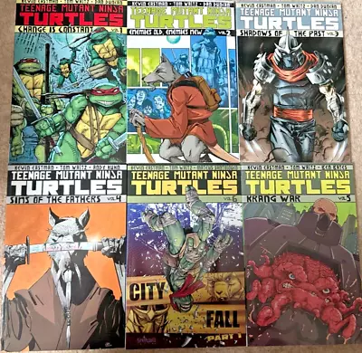 Buy IDW Teenage Mutant Ninja Turtles Trade Paperbacks Volume 1-6 • 35£