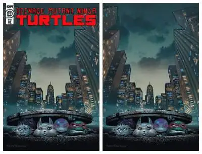 Buy TEENAGE MUTANT NINJA TURTLES #124 Tyler Kirkham Movie Poster Homage Variants • 49.95£