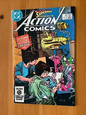 Buy Action Comics #554  1984 VFN Bagged And Boarded • 2£