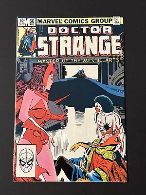 Buy Doctor Strange #60 VF Scarlet Witch Dracula Darkhold Captain Marvel 1983 • 19.78£