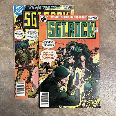 Buy Sgt. Rock #334 335 In Very Fine- 7.5 DC 1979 • 11.39£
