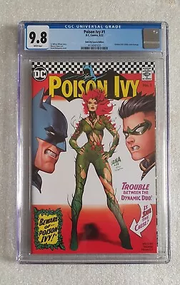 Buy Poison Ivy #1 (2022) Cgc 9.8 David Nakayama Variant Cover - Dc Comics Nm/mt • 68.95£