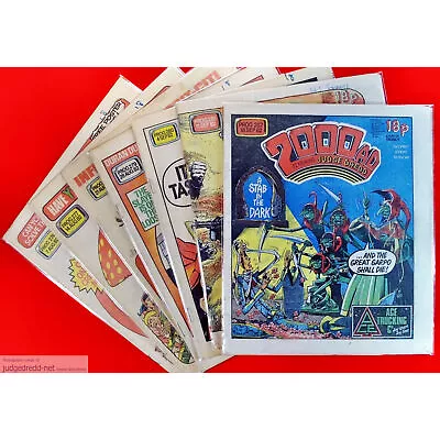 Buy 2000AD Prog 276-282 Otto Sump 7 Comics Bags  4 9 82 UK 1982 (set 1588 . . • 50£