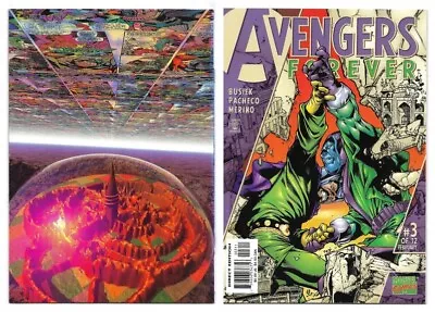 Buy Avengers Forever #3 (Vol 1) : VF/NM :  City At The Heart Of Forever  : Kang • 1.95£