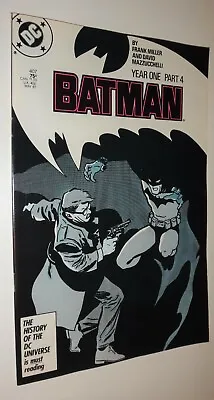 Buy Batman #406 Year One Part 4 Nm 9.4  1987 • 40.53£