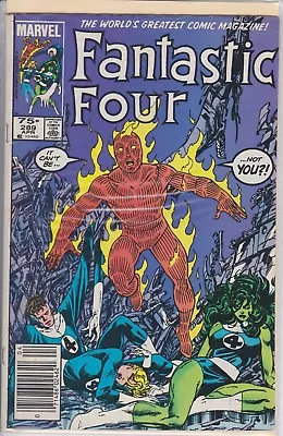 Buy Fantastic Four Apr #289 Marvel Comic Book(1986) • 1.54£