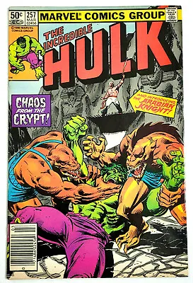 Buy Incredible Hulk # 257 - (1981) Marvel Comics - Arabian Knight 1st Appearance • 15.74£