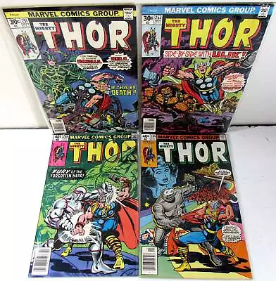 Buy Thor Lot Of 4 #251,253,288,289 Marvel (1976) 1st Series Comic Books • 19.42£