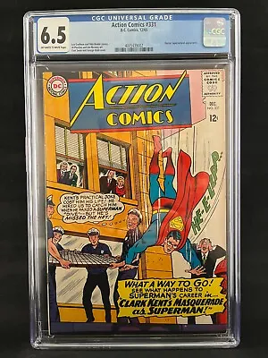 Buy Action Comics #331 (CGC 6.5) Doctor Supernatural Appearance, 1965 • 78.24£