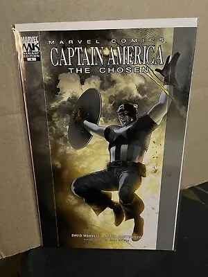 Buy Captain America THE CHOSEN 4 🔥2007 CHAREST VARIANT🔥Marvel Comics🔥NM • 7.90£