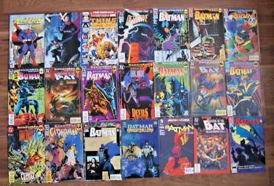 Buy X21 Comic Book Lot Set Bundle DC & Marvel Batman Knightquest Superman The Thing • 11.95£