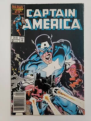 Buy Captain America #321 Vol 1 1986 Marvel Newsstand Flag Smasher / Gruenwald • 3.95£