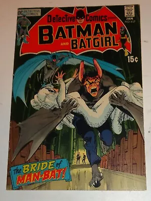 Buy BATMAN Detective Comics #407 Glossy Fine Neal Adams Art Man-bat White Pages 1971 • 48.77£