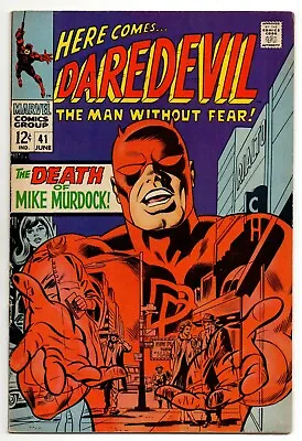 Buy Daredevil Vol 1 No 41 Jun 1968 (VFN) (8.0) Marvel, Silver Age (1956-1969) • 35.19£