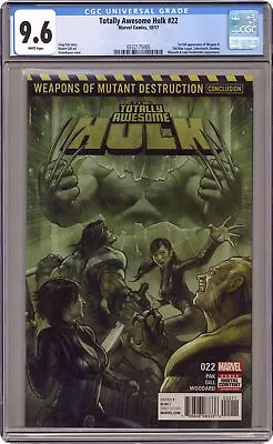 Buy Totally Awesome Hulk #22A 1st Printing CGC 9.6 2017 0332175005 • 91.91£