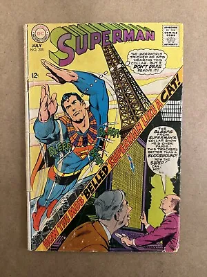 Buy Superman #208 - Jul 1968 - Vol.1 - (309A) • 6.72£