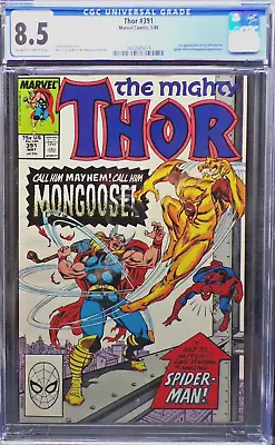 Buy Thor #391 - Cgc 8.5 --1988-- • 19.70£