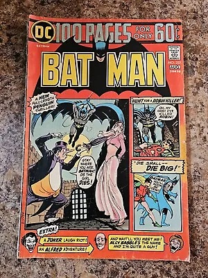 Buy Batman #257 DC 100 Page Giant (1974) Penguin Bronze Age DC Comics VG  • 13.61£