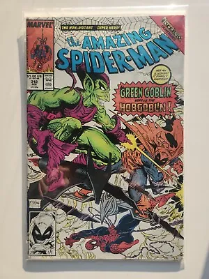 Buy The Amazing Spider-Man #312 Green Goblin Vs Hobgoblin, Unread Copy, McFarlane  • 51.39£