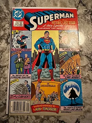 Buy Superman #423  Sept 1986 DC Last Issue Alan Moore Curt Swan Direct Edition • 16.79£