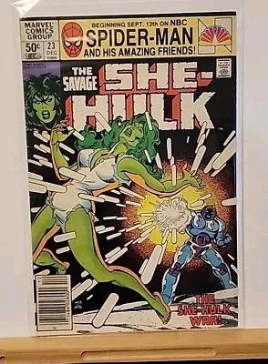 Buy Savage She-Hulk #23 - Marvel Comics 1981 - Newsstand  • 11.07£
